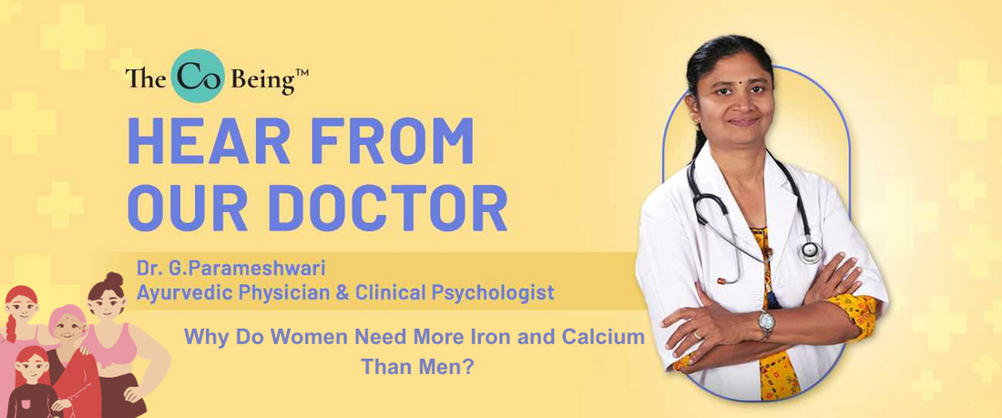 Why Do Women Need More Iron and Calcium Than Men?